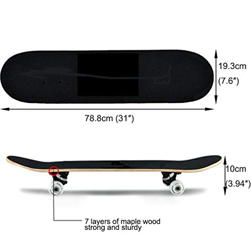Skateboard enfant débutant complet ABEC9 de 79cm - 3