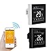 Bloepum Tuya Smart Intelligent WiFi Thermostat Room Electric/Water/Gas Boiler Floor Heating Temperature Controller 16A A