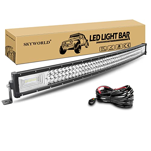 Barre lumineuse LED pour quad et buggy camping sauvage en forêt noire