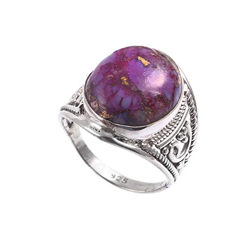 Bague turquoise naturelle femme en argent 925 bague fiançailles turque