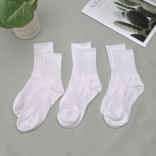 3-Pack Socks for Men & Women - Comfortable, Durable, Breathable Everyday Socks (3 Pairs)