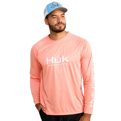 Image of HUK Men's Pursuit Vented Long Sleeve Fishing Shirt (+30 UPF)