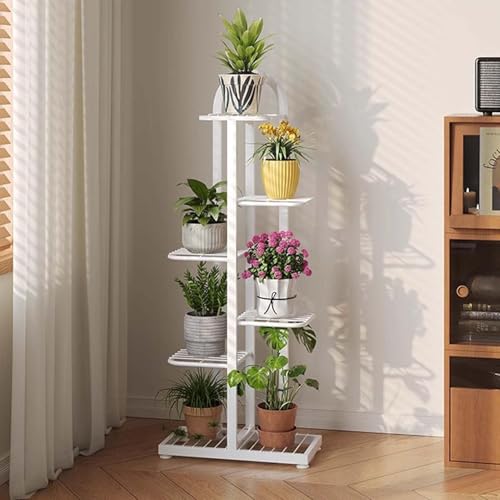 Support à plantes en métal robuste étagère à fleurs peu encombrante - 3