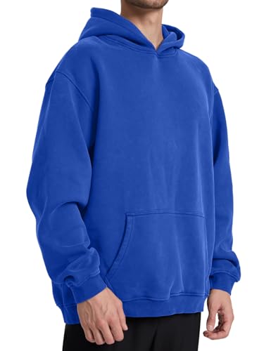 Image of Hatant Oversized Hoodie Sweatshirts for Men Couples Heavyweight Hoodies Pullover Vintage Mens Acid Wash Sweaters Clothes 2026