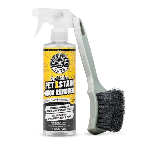 Chemical Guys, Pet Mess Cleaning Kit, Furbidden Cleaner & Interior Brush - image 1