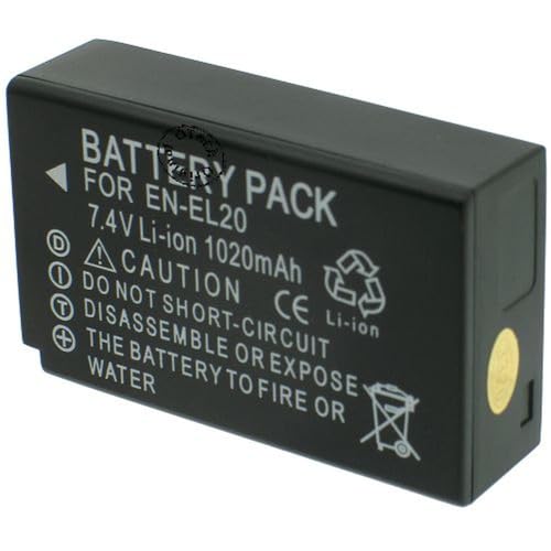 OTECH Batterie pour NIKON EN-EL20 - Garantie 1 an