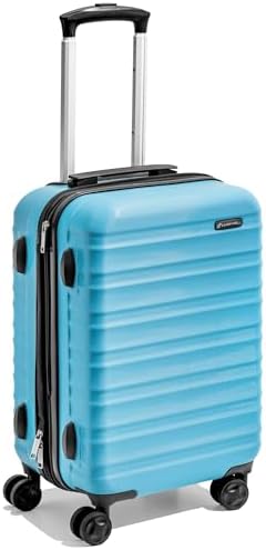 Carrywell (Not Made In China) 21 Inch Carry On Luggage, 4 Spinner...