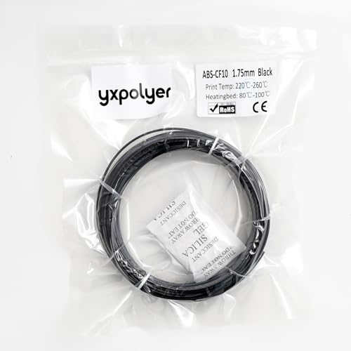 Image of ABS Carbon Fiber Filament 50g for 3D Printing Fit Most 3D Printer Filament ABS CF