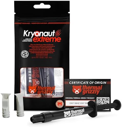 Thermal Grizzly Kryonaut Extreme - 2 Gram - Extremely High Performance
