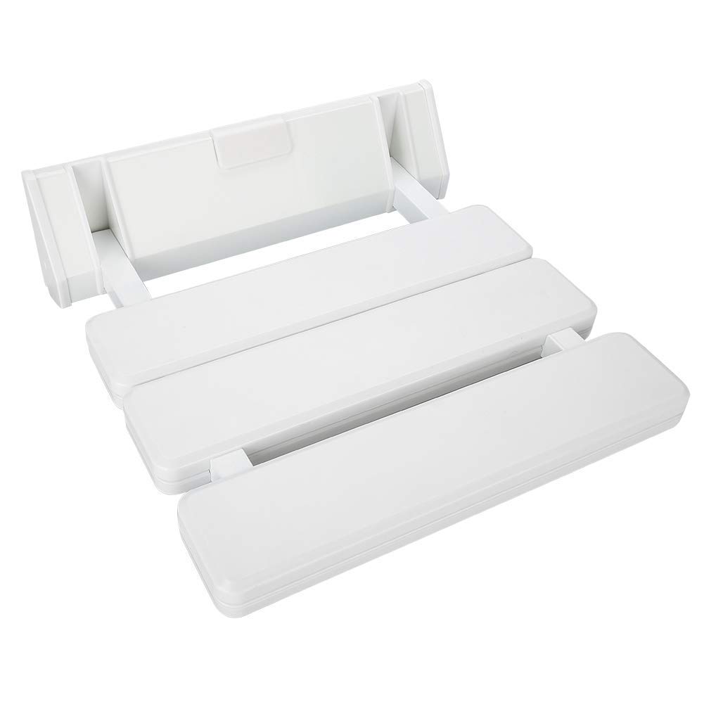 Asiento de ducha plegable, silla de ducha plegable de pared, silla de cambio de salón, con 130 kg, se puede utilizar para el hogar, el hospital, el baño de pokey, el spa o la sauna