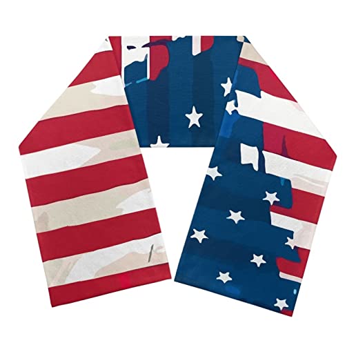 WELLFLYHOM Winter Scarf for Women Cold Weather Warm Scarf Knit Shawl and Wraps2