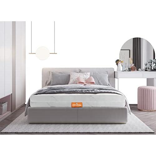 Marcapiuma - Matratze Memory 140x200 Höhe 20 cm - Sunrise - Orthopädische Öko-Tex MEDIZINPRODUKT H2 Medium Viscoelastische Kaltschaummatratze Abziehbar Bezug gegen Milbe Atmungsaktiv - Made in Italy