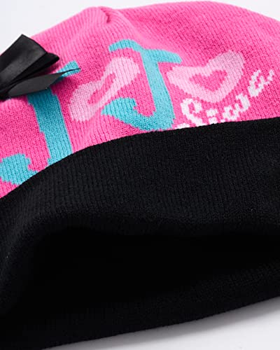 Nickelodeon JoJo Siwa Girls Reversible Winter Hat and 2 Pack Glove Set (Age 4-7)4