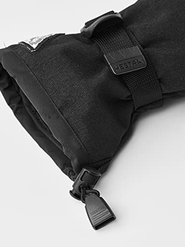 Hestra Unisex Powder Gauntlet Glove I Leather Glove For Everyday Winter Wear And Alpine Skiing - Black - 8 #TOP4