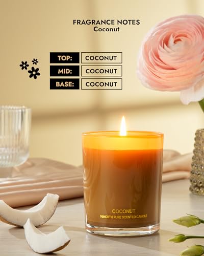 96NORTH-Luxury-and-Pure-Coconut-Candles-3-Wick-and-1-Wick-Jar-Candles-Relaxing-Aromatherapy-Aesthetic-Candle 96NORTH Luxury and Pure Coconut Candles 3 Wick and 1 Wick Jar Candles Relaxing Aromatherapy Aesthetic Candle