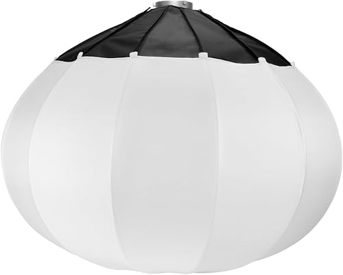 Miniatura 6 de Glow Linterna de bola rápida de 25 pulgadas con juego de falda y anillo de velocidad de montaje Bowens