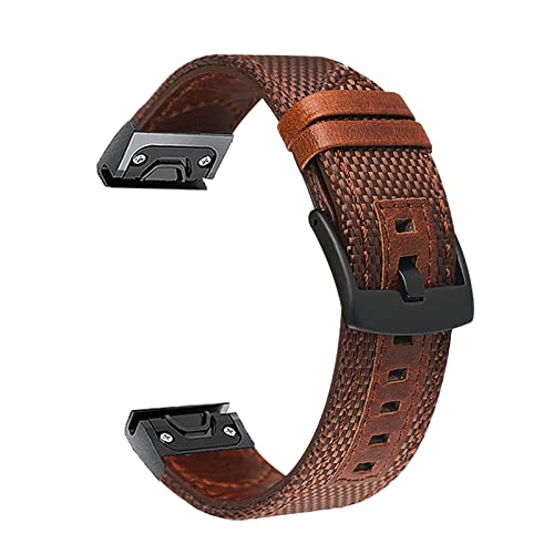 Bracelet montre toile Garmin Fenix 6X idéal pour le quotidien