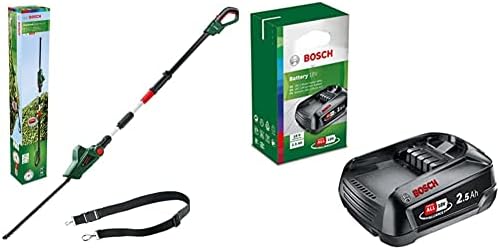 Kit Bosch UniversalHedgePole E UniversalChainpole 18V - Tagliasiepi E Svettatoio