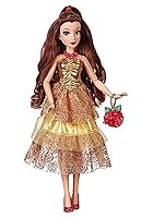 DISNEY PRINCESS DISNEY - Princess - Beauty and The Beast - Belle Doll Styled with Contemporary Purse and Shoes - Style Series - Collectible Fashion Dolls - Toys for Kids - Boys and Girls - Ages 6+