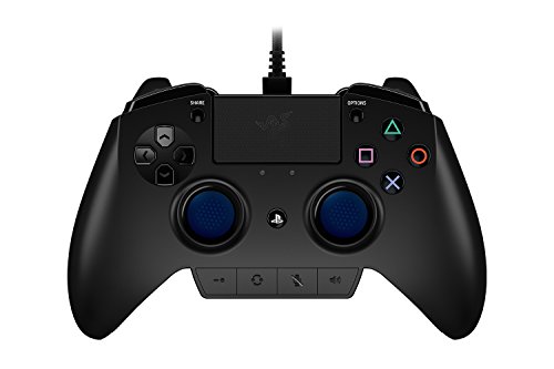 Razer Raiju - Mando de Juego Oficial de Playstation 4, Color Negro