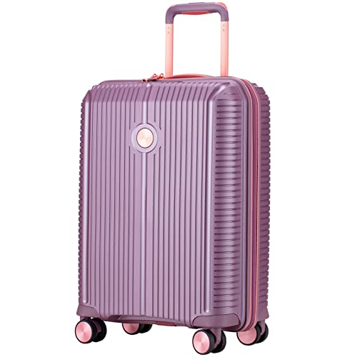Verage Carry On Luggage With Spinner Wheels, Expandable Hardshell Spinner Suitcase For Travel, Tsa Approved (Carry-On 20-Inch, Purple) #TOP22