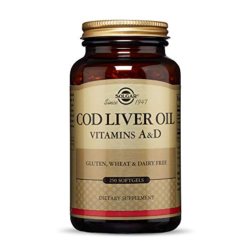 Solgar Aceite de hígado de bacalao Cápsulas blandas - Envase de 250