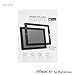 Moshi iVisor Screen Protector XT (Crystal Clear) for The New iPad 3rd & 4th Generation (Newest Model) -Black