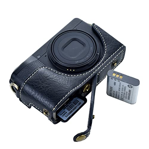 Funda cámara Ricoh GR III/GR IIIx cuero vintage PU miniatura 6