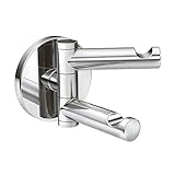 Moen CSI YB0402CH Align Modern Double Swivel Robe Hook, Chrome