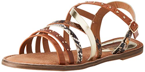 MARIAMARE Sandalias Mujer Sandalias 68151 Mujer | Sandalias Plano | Cierre con Hebilla | 49184 | Marron | 38 Cover