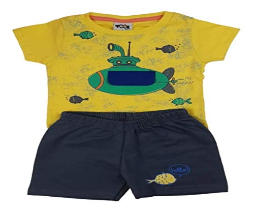 Kit 6 Conjunto Roupa Infantil Menino Masculino Short Moletom TAMANHO:8