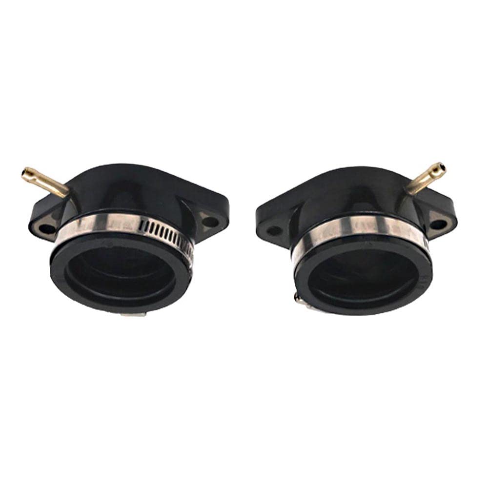 Baceyong Collettore di aspirazione carburatore moto 2A2-13586-00-00 Compatibile con Yamaha XS400 1977-1981 Maxim 1982 XS400-2 1978-1979 XS400R Seca 1982 18-6110