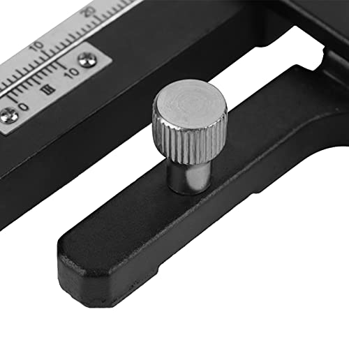 Calibrador de escenario móvil para microscopio de plástico miniatura 6