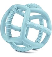 Aolso Silikon Baby Ball Beißring, Baby Spielzeug fürgreifen und zu kauen, Baby Beißring Spielzeug...