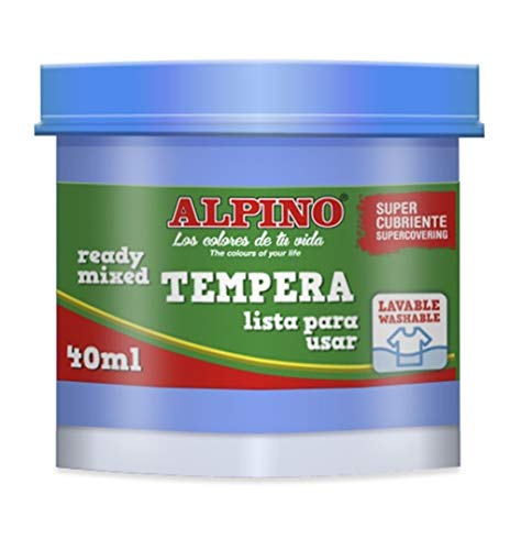 Dm01020501-1 Bote Temp.azul Cyan 40 Ml, Alpino