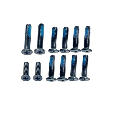 Zahara Laptop-Schrauben-Set mit Schrauben und Rahmen, Befestigung für Asus TUF Gaming A15 FA507, TUF Gaming A15 FX507, untere Schutzhülle