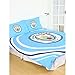 Manchester City FC Pulse 2 Piece UK Double/US Full Sheet Set, 1 x Double Sided Sheet and 2 x Pillowcases