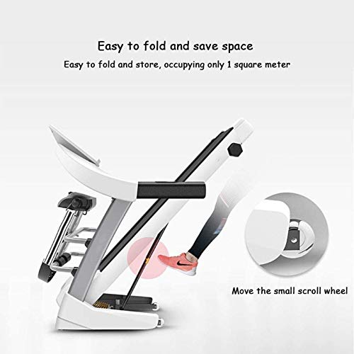 Foldable Electric Running Machines, Treadmills for Home, Multi-Function Treadmills,Treadmill Household Electric Walking Ultra-Quiet Folding Small Wei - Afbeelding 4