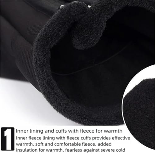 Gants d'hiver alimentés par USB anti-froid Greabuy étanches