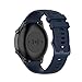 Produktbild Yanghongyua 22 mm Unisex-Silikon-Uhrenarmband für Huawei Watch GT3 46 mm, austauschbares Silikon-Sportarmband für Garmin fenix7. (Navy blau)