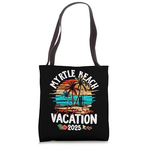 Myrtle Beach 2025 Family Tote Bag Cover