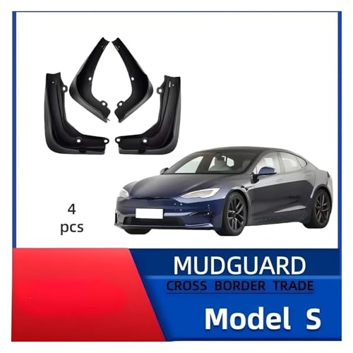 Guardabarros para coche Tesla de 2021 a 2025 (Kit de modificación exterior) 2