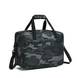 KONO Bagaglio a Mano Capiente, Borsa da Viaggio e Sport Unisex in Tessuto Oxford con Grande Capacità (Mimetico, M (40cmx 30cm x20cm)-24L)