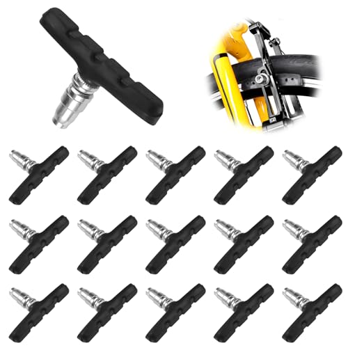 8 Paia Pastiglie Freni V-Brake Impostati, 70mm Pattini Freni Bici da Corsa, Bike Pattini Freno, Resistente & Vestibilità, Bicicletta Pattinis per Blocco Freno, per Mountain Bike, Bici da Strada