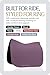 Equinavia Harstad Dressage Saddle Pad | Classic & Durable | Moisture-Wicking Tricot Backing - Orchid Haze - Horse
