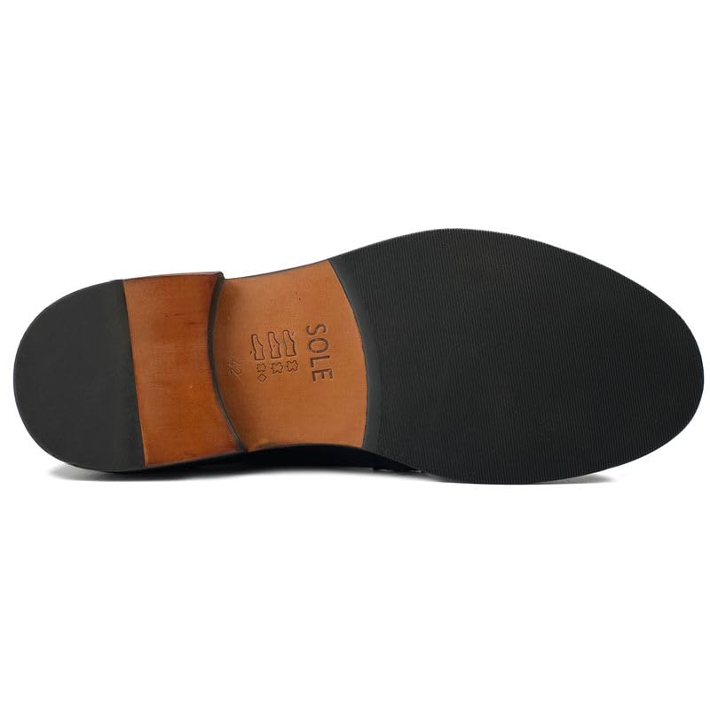 SOLE Ewer Derby Men's Shoes Black4