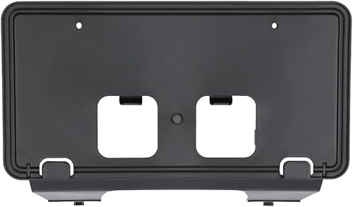 GRAND ORANGE Soporte de matrícula frontal negro compatible con Ford F250 F350 Super Duty 2020 2021 2022 LC3Z-17A385-AB