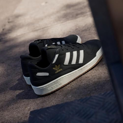 Image of adidas Originals Men's Forum Low Cl Basketball Shoes, Black, 10
