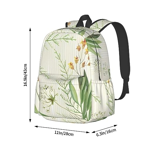 Sac à dos décontracté fleuri pour les sorties en famille