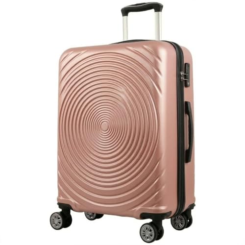 Ryan air (40x20x25) Underseat Cabin Bag, Lightweight Suitcase Cabin Case, 4X 360 Degree Spinner Detachable Wheels, Maximum Carry-On Size, ABS Hard Shell, 10kg Hand Luggage Bag